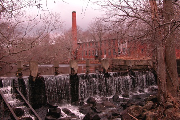 The Mill's Waterfall in Autumn